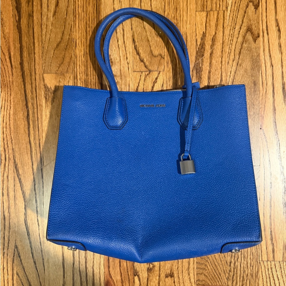 Michael Kors Blue Mercer Tote
